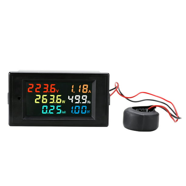 Ammeter Romantic Valentines Day Digital Ammeter 100A Safety Durable for Measure Electrical Circuit Current Real‑Time Current Monitoring 